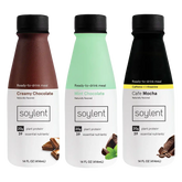 Soylent complete meal chocolate lover's 36 bottle bundle
