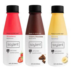 Soylent complete meal banana split 36 bottle bundle